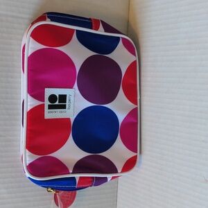 Estee Lauder Lisa Perry Polka Dot Cosmetics Toiletries Bag New
